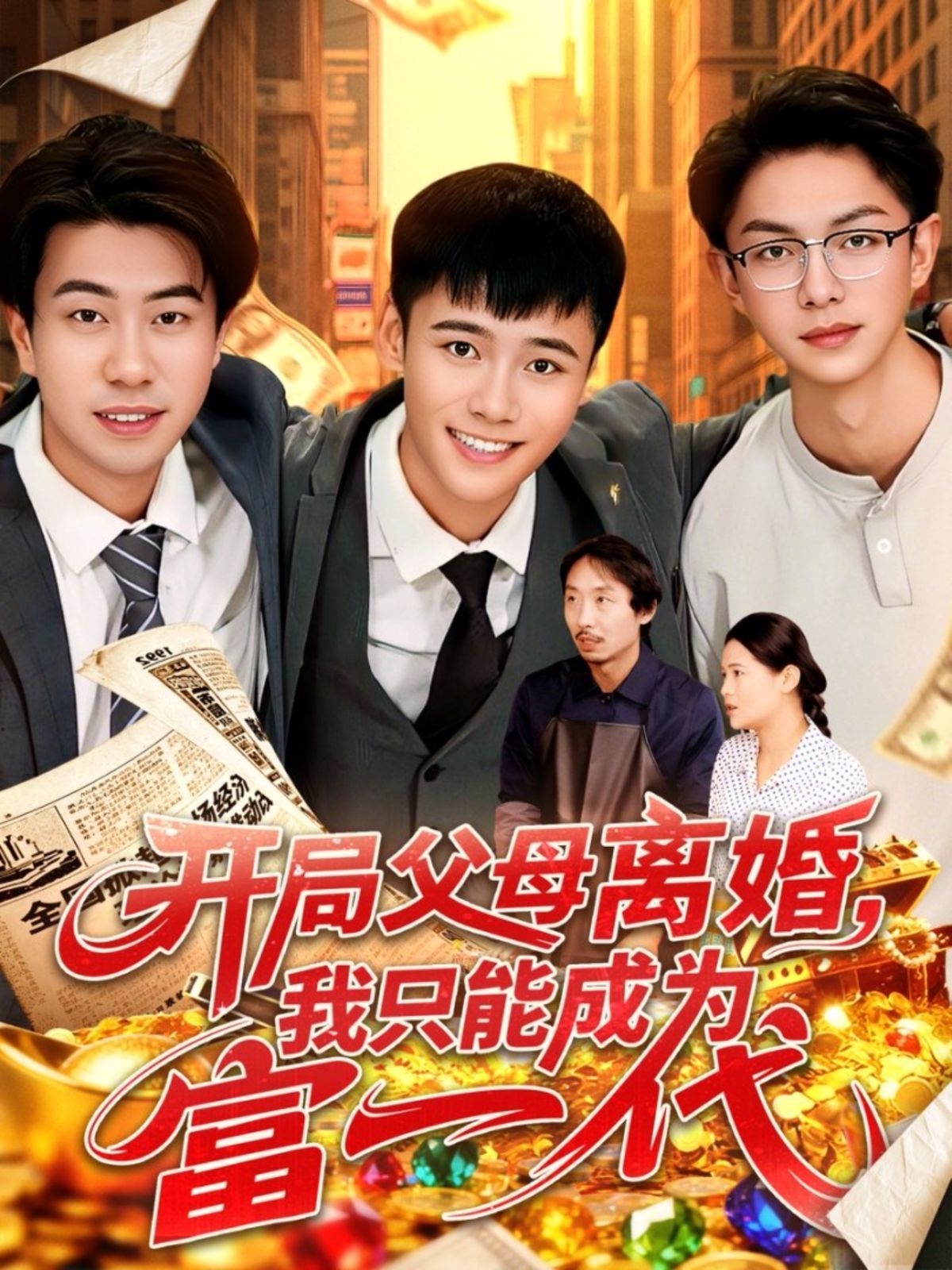 开局父母离婚，我只能成为富一代